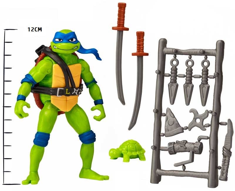 Action Figures Tartarughe Ninja Personaggi del Nuovo Film Caos Mutante