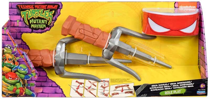 Action Figures Armi Tartarughe Ninja nuovi Playset del Film Caos Mutante