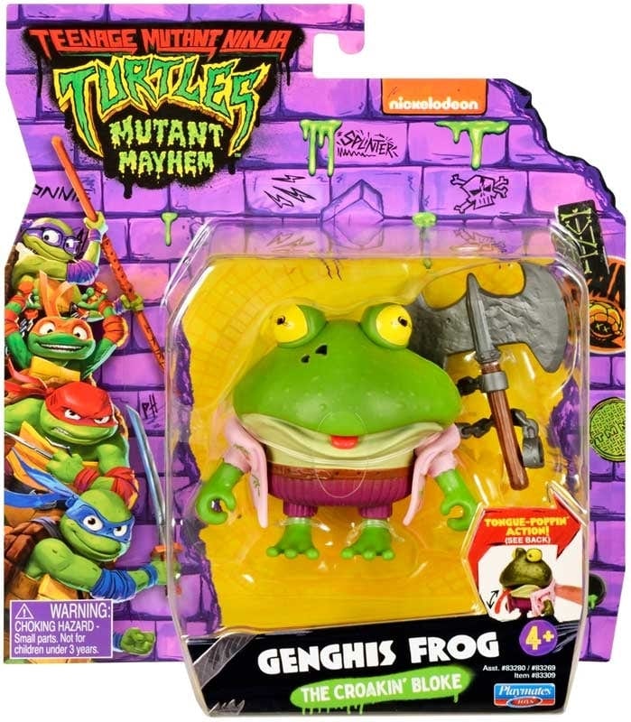 Action Figures Tartarughe Ninja Personaggi Cattivi del Nuovo Film Caos Mutante
