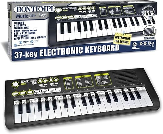strumenti musicali Tastiera 37 Tasti Bontempi compatta ideale per uso scolastico Tastiera 37 Tasti Bontempi compatta ideale per uso scolastico