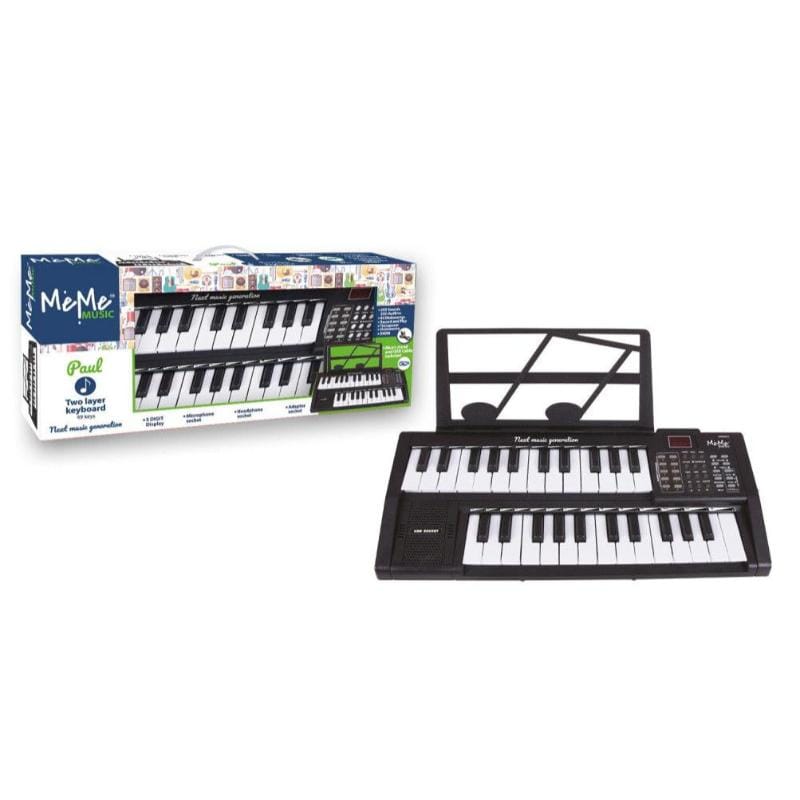 strumenti musicali Tastiera Elettronica Doppia 49 Tasti su due Livelli - MeMe Music