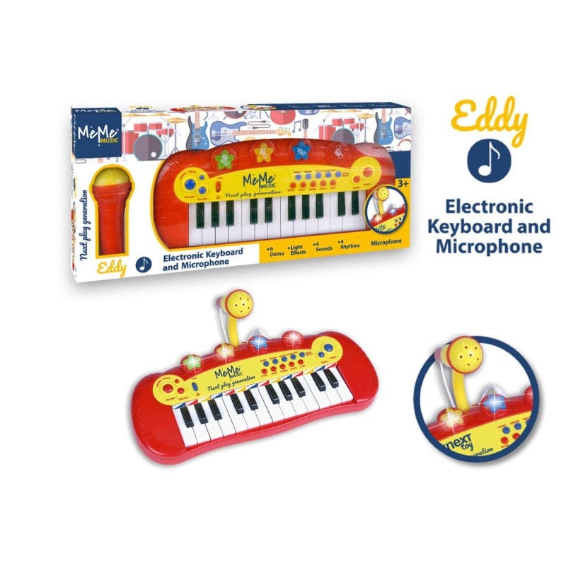 Giocattoli musicali Tastiera con Microfono per Bambini - 24 Tasti