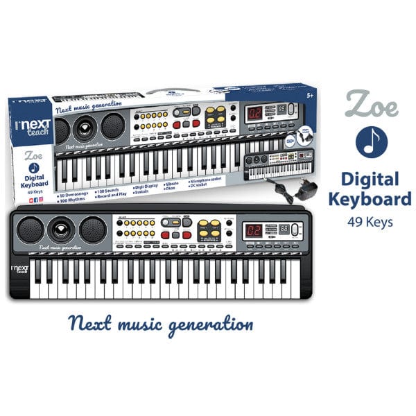 Giocattoli musicali Tastiera Digitale 49tasti USB e alimentazione, Pianola I'Next