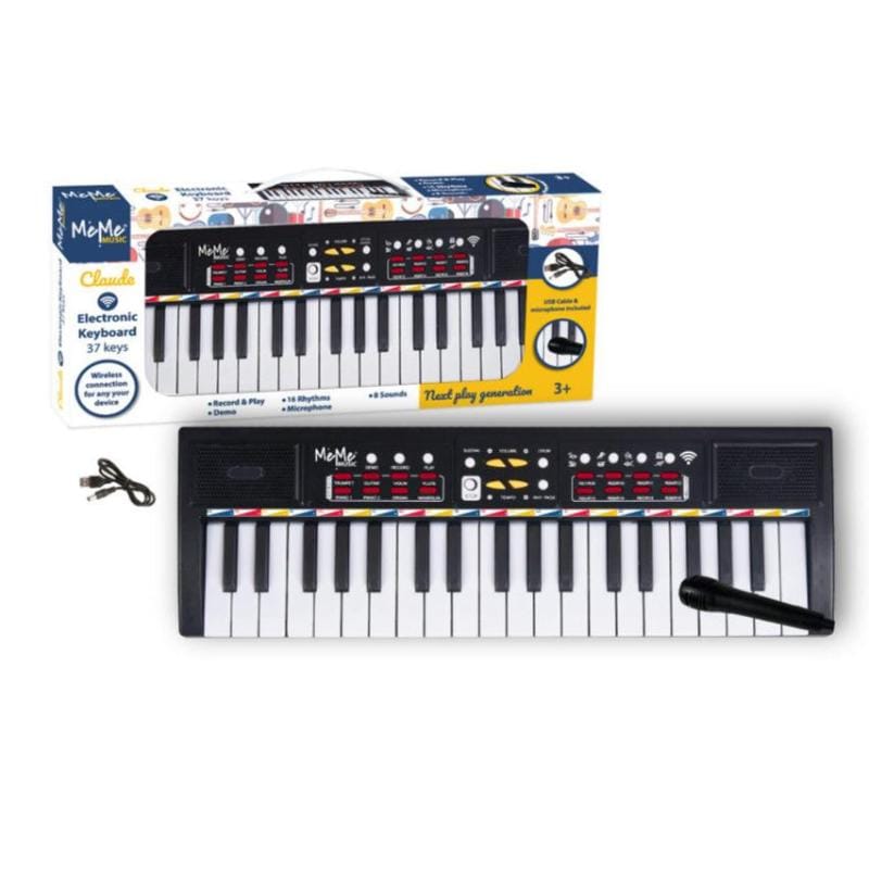 strumenti musicali Tastiera Elettronica 37 Tasti Wireless con Microfono e USB - MeMe Music
