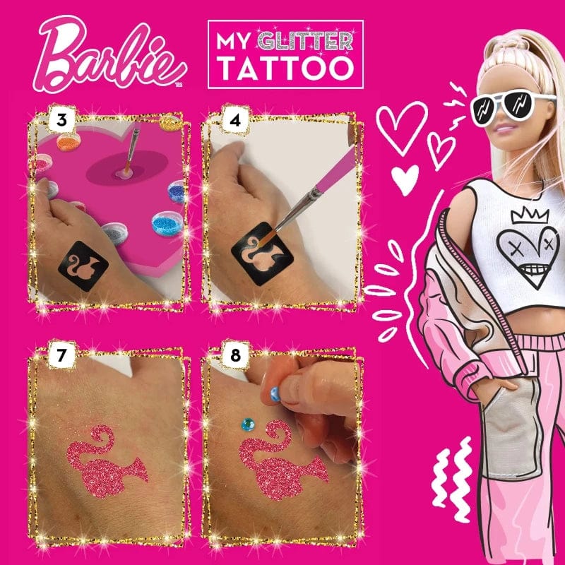 Trousse Barbie Tatuaggi Glitter - Lisciani Barbie Tatuaggi Glitter - Lisciani