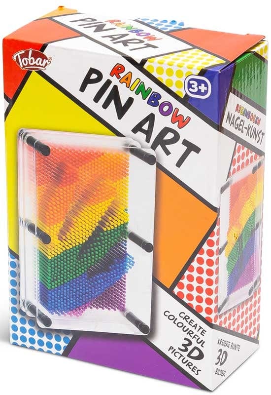 Giocattoli Gioco Pin Art Arcobaleno - Tobar Gioco Pin Art Arcobaleno - Tobar