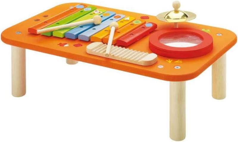 Giocattoli Infanzia Trudi Tavolo Musicale con schede, Gioco Musicale a partire dai 12 Mesi Trudi Tavolo Musicale con schede, Gioco Musicale a partire dai 12 Mesi