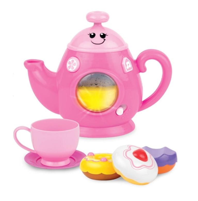 Cucine e cibi giocattolo Teiera Chiacchiere Golose Luci e Suoni, Gioco Educativo per Bambini +18 Mesi Teiera Chiacchiere Golose Luci e Suoni, Gioco Educativo 18 Mesi
