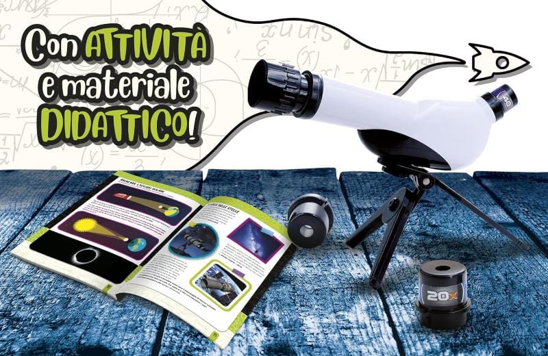 Kit scientifici e di esplorazione Liscianigiochi I'm a Genius Il Telescopio per Piccoli Astronomi Liscianigiochi I'm a Genius Il Telescopio per Piccoli Astronomi