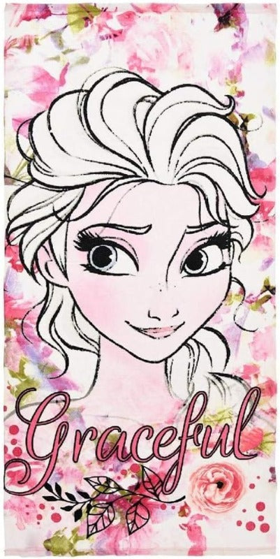Asciugamani e Teli Mare Telo Mare Frozen, Asciugamano Disney 140 x 70 cm