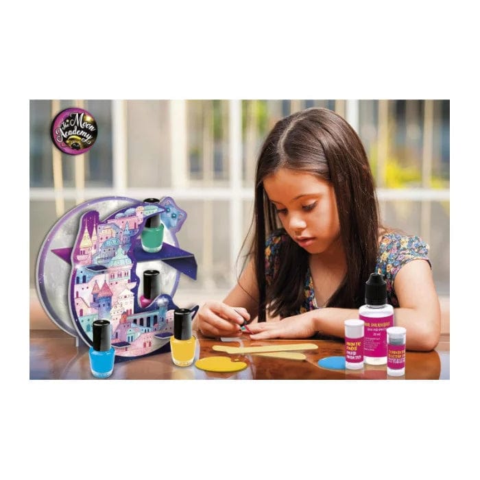 Giocattoli artistici e da disegno The Moon Academy - Moon Nail Art, Lisciani Crea Smalti della Luna The Moon Academy - Moon Nail Art, Lisciani Crea Smalti 