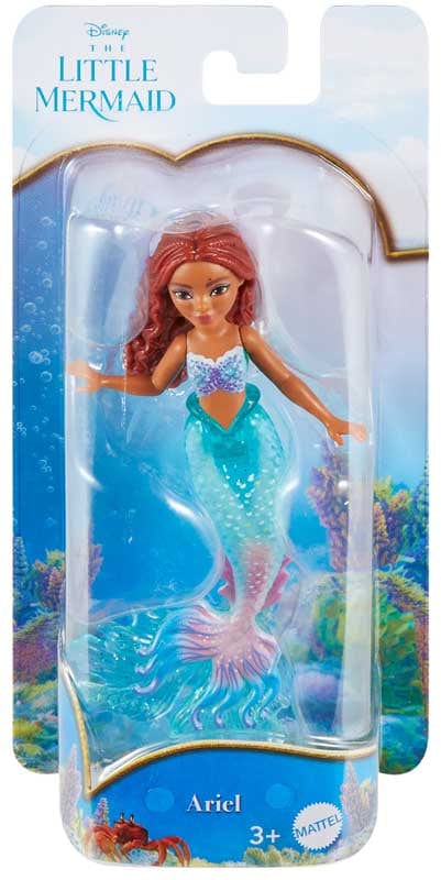 Bambole Disney la Sirenetta, Nuova Bambola Ariel Sirena da 9cm
