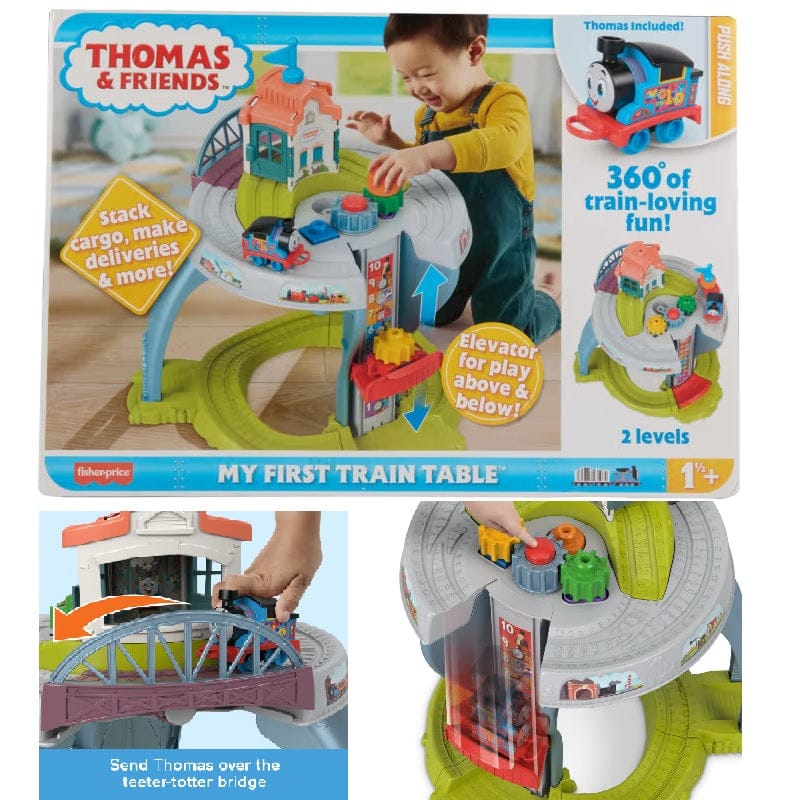 Accessori trenini Il Trenino Thomas il mio primo Tavolo del Treno - Fisher Price Il Trenino Thomas il mio primo Tavolo del Treno - Fisher Price