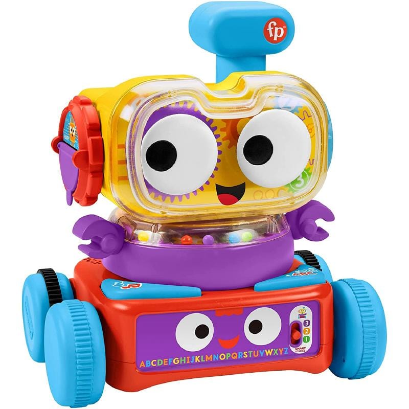 Fisher-Price Tino Robottino 4 in 1, Robot Interattivo a partire dai 6 Mesi