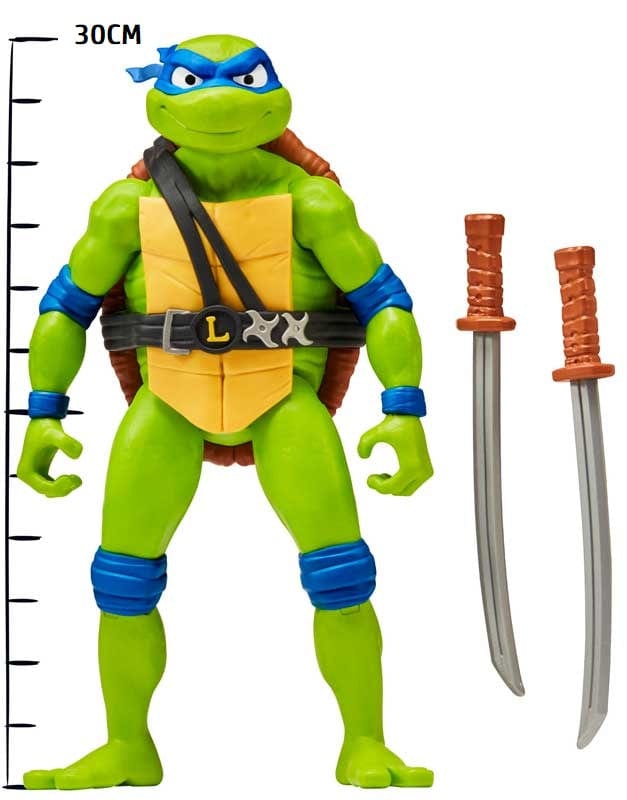 Action Figures Tartarughe Ninja Movie nuovi Personaggi Giganti