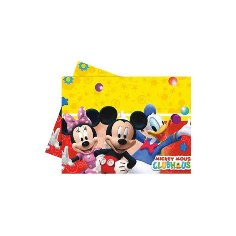 Party Tovaglia Mickey in Plastica 120x180 cm Tovaglia Mickey in Plastica 120x180 cm