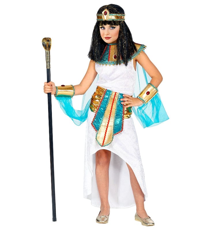 Costume Carnevale Costume di Carnevale Egiziana Bambina Taglie da 4 a 13 Anni Costume di Carnevale Egiziana Bambina Taglie da 4 a 13 Anni