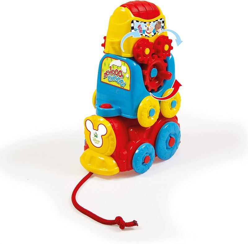 Baby Clementoni Trenino Attività Mickey Mouse 17168 – The Toys Store