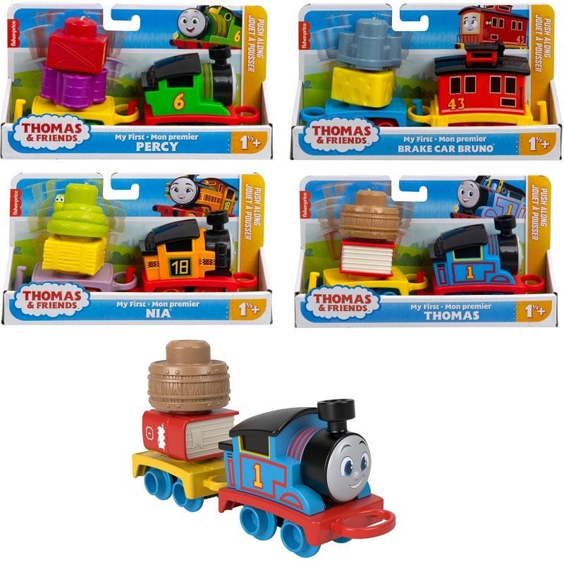 Treni e set di treni giocattolo Thomas And Friends My First, Locomotive a Spinta - Vendita in Assortimento Thomas And Friends My First, Locomotive a Spinta - Vendita in Assortimento