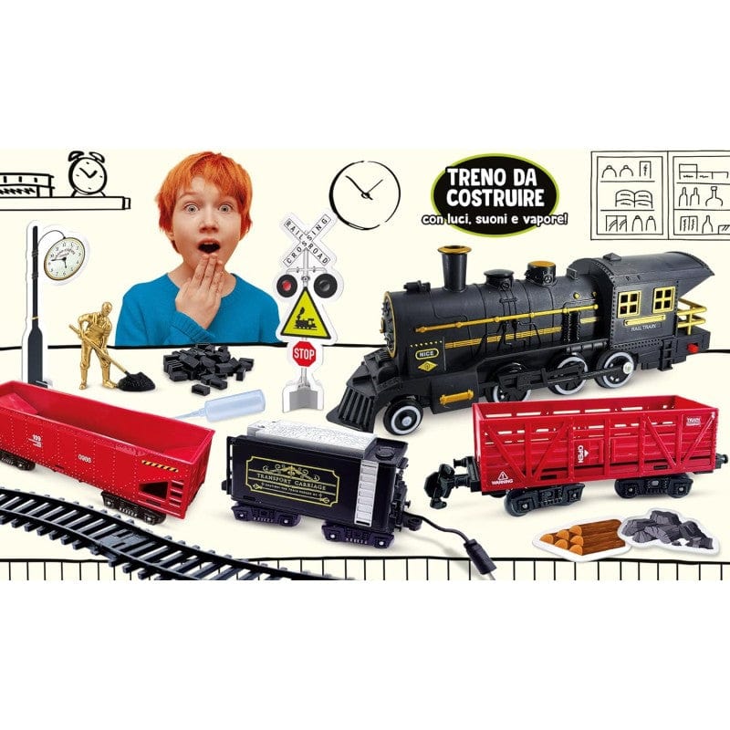 Giocattoli educativi Lisciani Giochi- Il Super Laboratorio dei Treni Elettrici a Vapore Lisciani Giochi- Il Super Laboratorio dei Treni Elettrici a Vapore