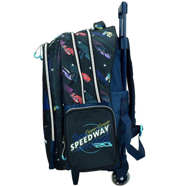 Zaini Trolley Scuola Elementare Disney Cars da 46cm