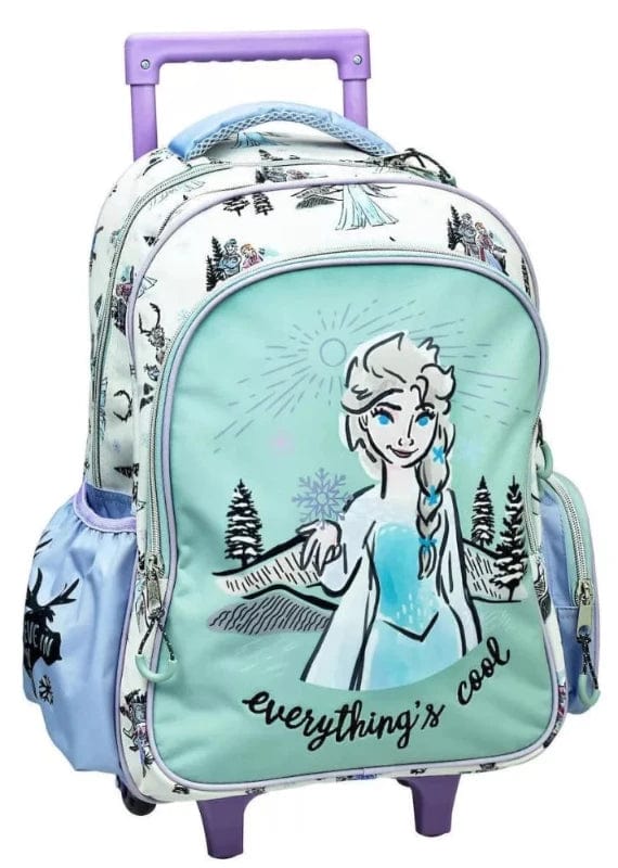 Disney Stitch Zaino Trolley Frozen Scuola Elementare Zaino Trolley