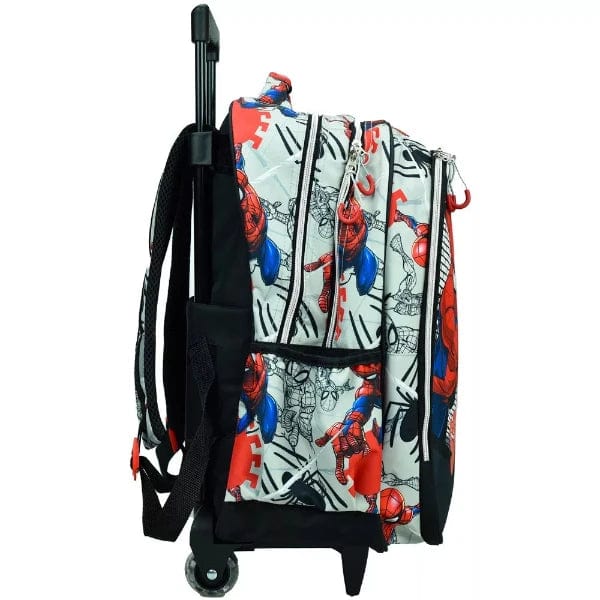 Zaino Trolley Spiderman Scuola Elementare e Media 46cm
