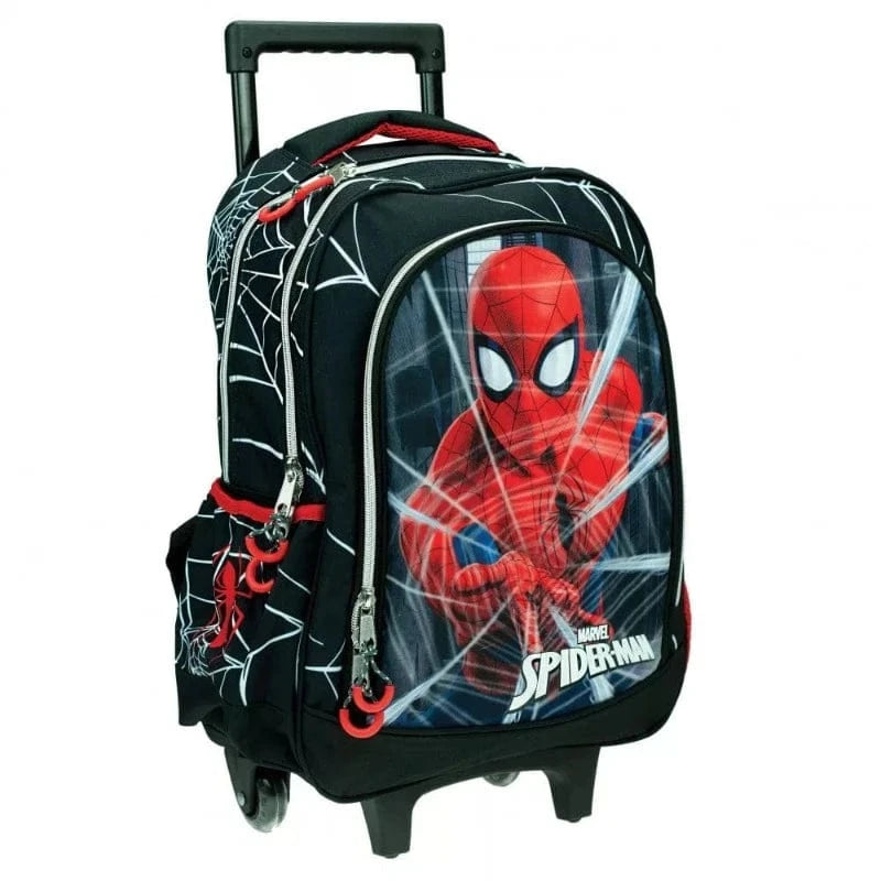 Zaino trolley spiderman scuola best sale elementare