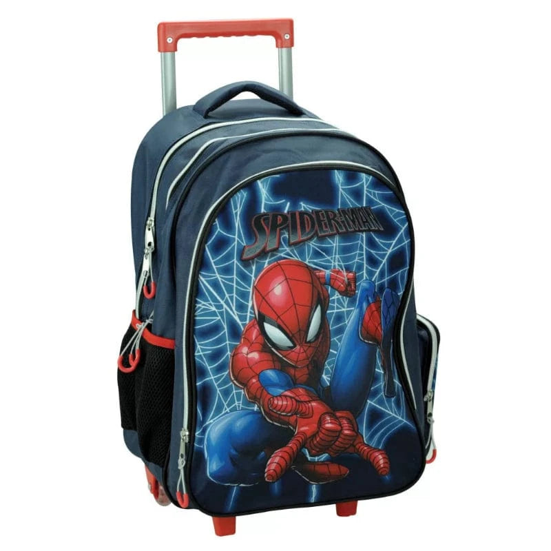 Zaino Trolley Spiderman Scuola Elementare e Media 46cm Trolley Spiderman Scuola Elementare e Media 46cm