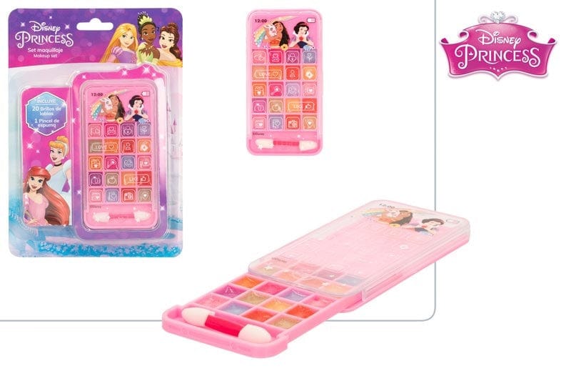 Trousse Set Lip Gloss Principesse Disney, Trousse con 20 Lucida Labbra