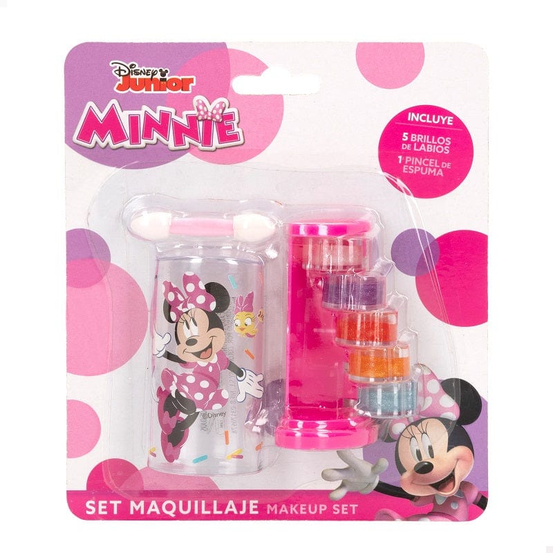 Trousse Set Lip Gloss Minnie Lucida Labbra Topolina