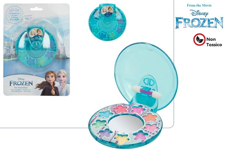 Trousse Trousse per Bambine Disney Frozen, set Ombretti con Applicatore e Specchio Trousse per Bambine Disney Frozen, set Ombretti con Applicatore