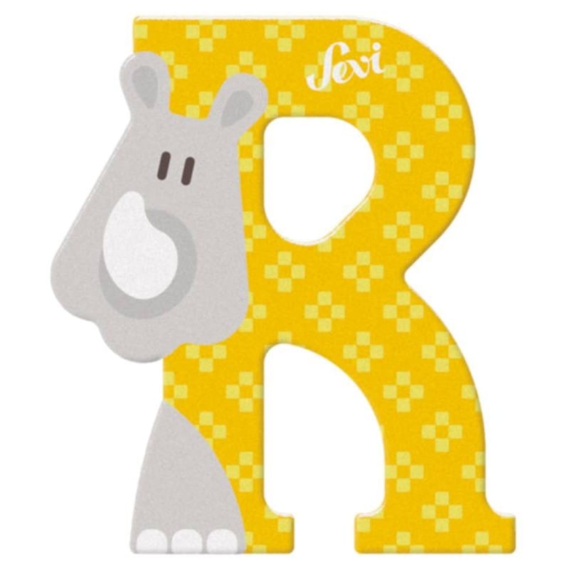 Giochi con l'alfabeto Sevi Alfabeto Animali, Lettere in Legno decorate a mano da 9,5 cm Sevi Alfabeto Clown, Lettere in Legno decorate a mano 