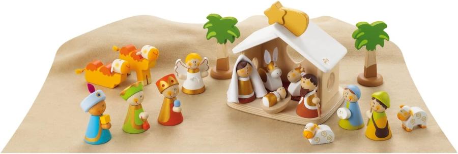 Giocattoli in Legno Trudi Presepe in Legno artigianale, 20 pezzi Decorazioni Natalizie - Sevi Trudi Presepe in Legno artigianale, 20 pezzi Decorazioni Natalizie - Sevi
