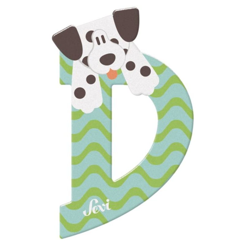 Giochi con l'alfabeto Sevi Alfabeto Animali, Lettere in Legno decorate a mano da 9,5 cm Sevi Alfabeto Clown, Lettere in Legno decorate a mano 