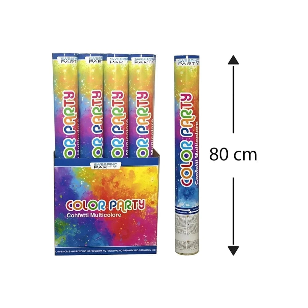 Party Sparacoriandoli Multicolori 80cm .MV Tech Sparacoriandoli Multicolori 80cm .MV Tech
