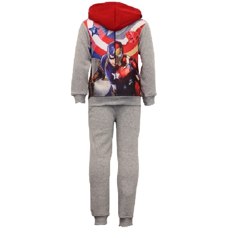 Abbigliamento Avengers Tuta Completa interno in Pile
