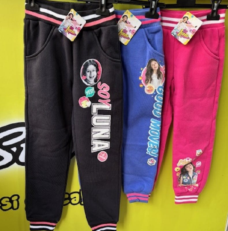 Abbigliamento Disney Soy Luna Pantalone Tuta interno in Pile