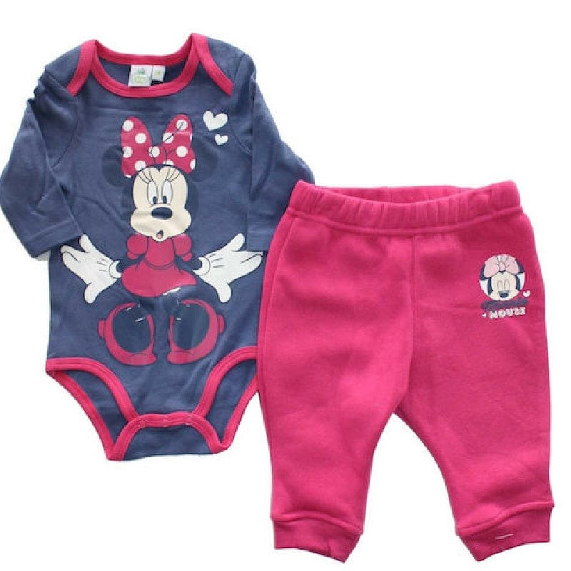 Abbigliamento Disney Minnie e Mickey Mouse Completo Body e Pantalone