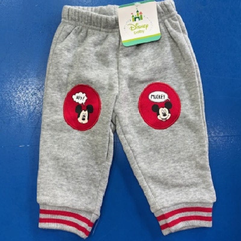 Abbigliamento Mickey Mouse Pantalone Tuta con Interno in Pile
