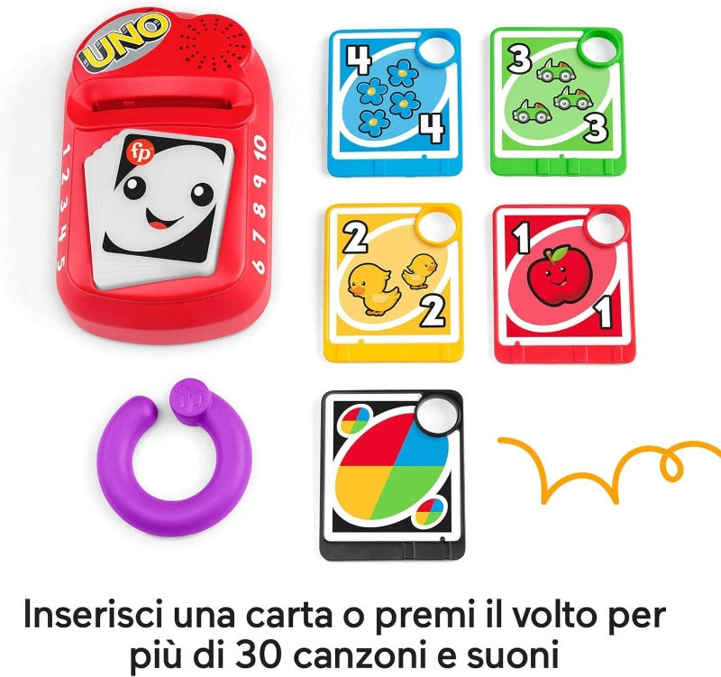 Uno Numeri e Colori Fisher Price 6-36 Mesi