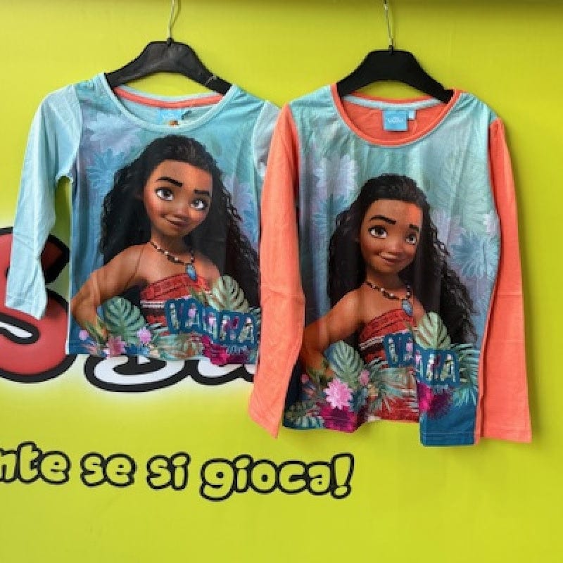 Abbigliamento Maglietta manica lunga Disney Vaiana