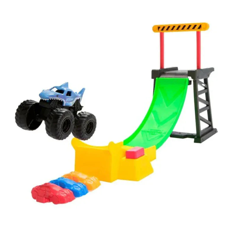 macchinine Playset Pista Monster Jam con Veicolo Track in scala 1:72 assortimento Playset Pista Monster Jam con Veicolo Track in scala 1:72 assortimento