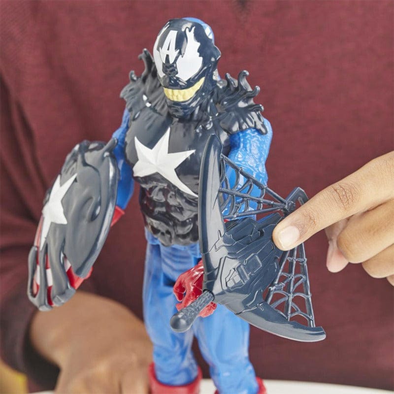 Action Figures Spiderman Maximum Venom, Avengers Titan Hero Captain America E8683 Spiderman Maximum Venom, Avengers Titan Hero Captain