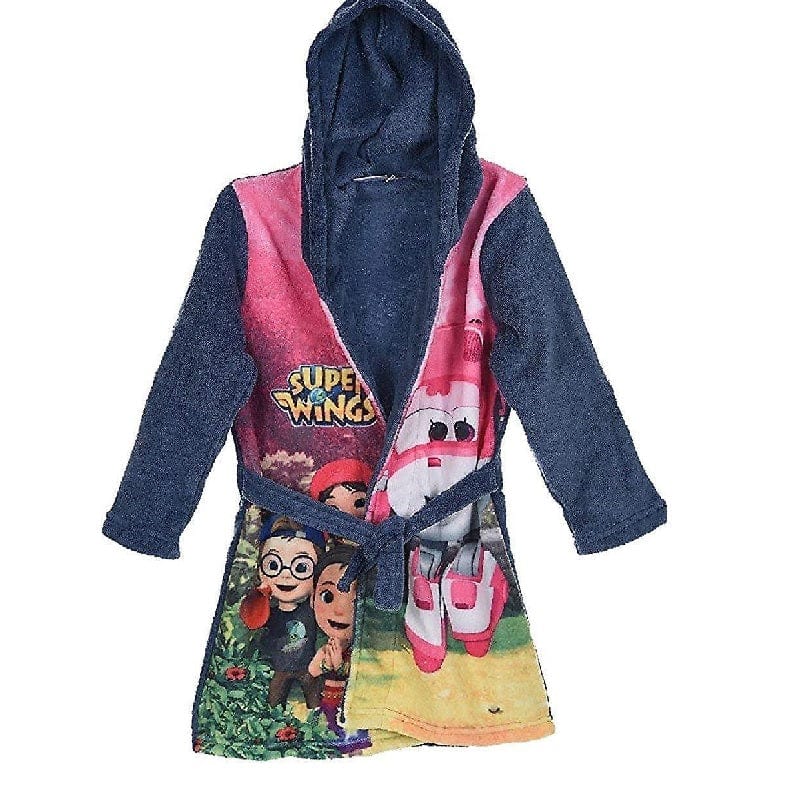 Abbigliamento Vestaglia in Pile per Bambini- Paw Patrol e Super Wings Vestaglia in Pile per Bambini- Paw Patrol e Super Wings