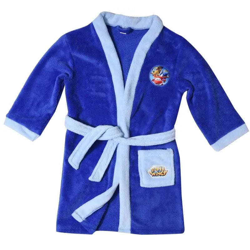 Abbigliamento Vestaglia in Pile per Bambini- Paw Patrol e Super Wings Vestaglia in Pile per Bambini- Paw Patrol e Super Wings