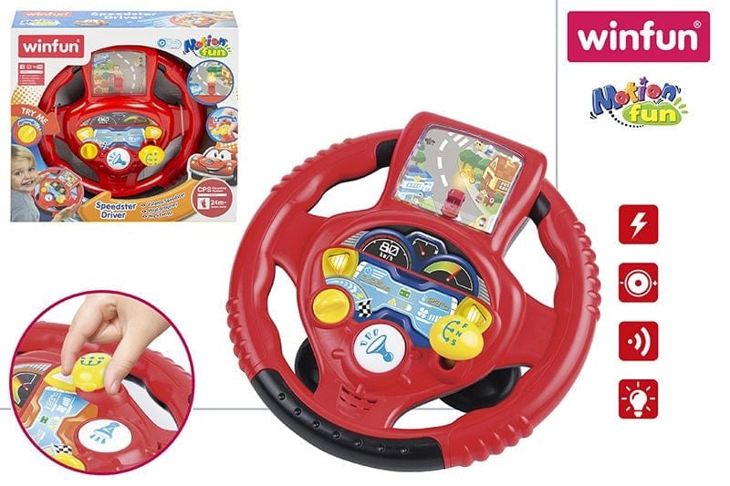 Volante Musicale con Luci, Suoni e Attività +24 Mesi Volante Musicale per Bambini | Sterzo Giocattolo