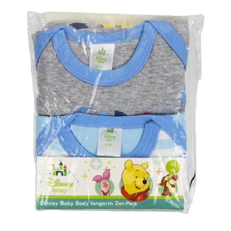 Abbigliamento Disney Baby Winnie The Pooh Body Manica Lunga 2-Pack