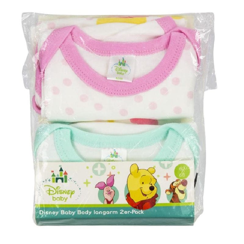 Abbigliamento Disney Baby Winnie The Pooh Body Manica Lunga 2-Pack