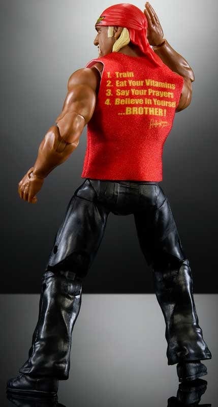 Action figure WWE Wrestlemania action figure Hulk Hogan Elite Collection WWE Wrestlemania action figure Hulk Hogan Elite Collection